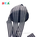 Women Elastic Black Striped Sports Fish Line Elastic